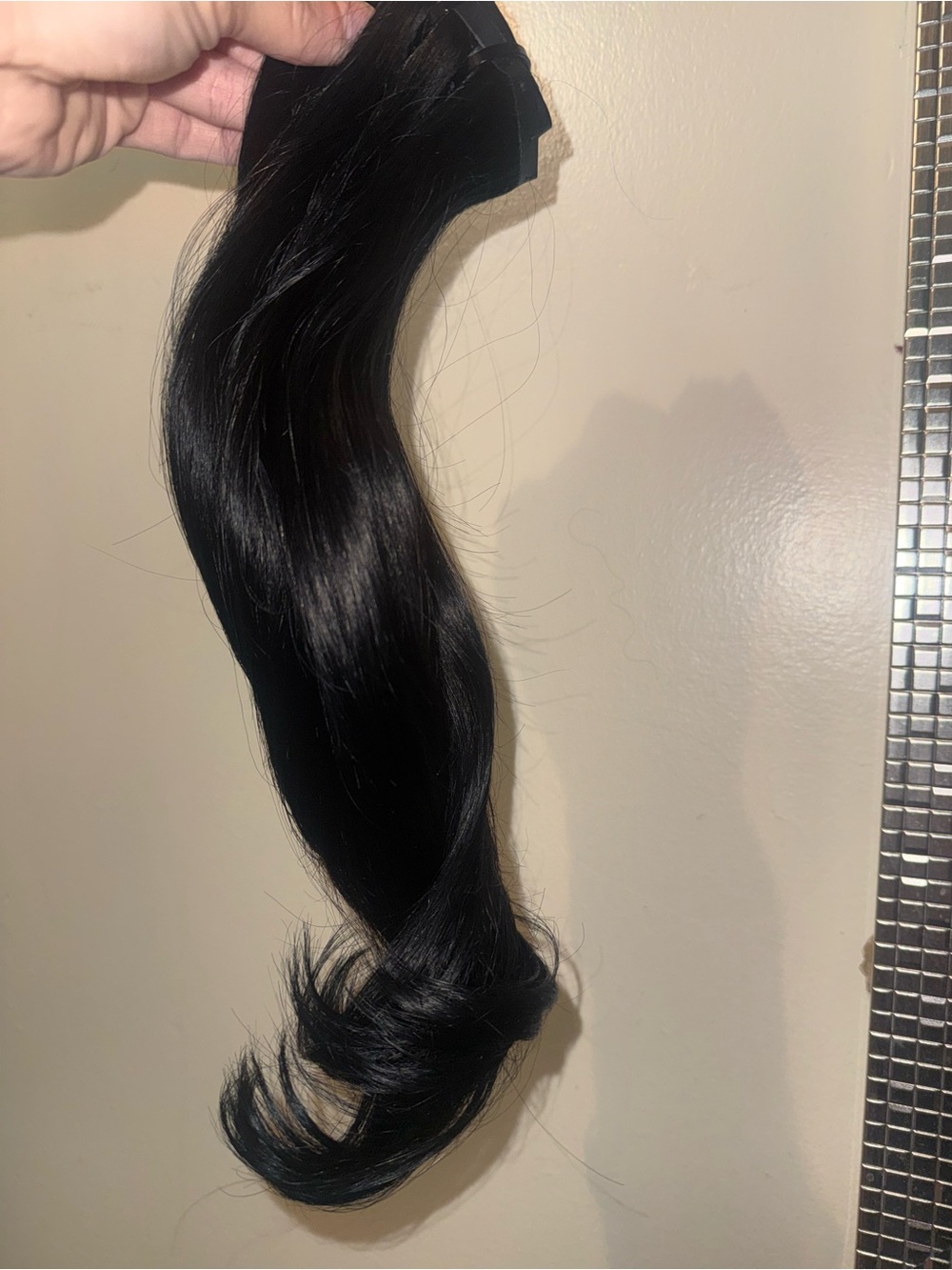 Luxury Black Clip-in Hair Extension - Natural Shine Human hair